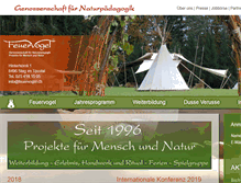 Tablet Screenshot of feuervogel.ch